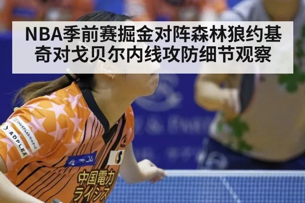 NBA季前赛掘金对阵森林狼约基奇对戈贝尔内线攻防细节观察